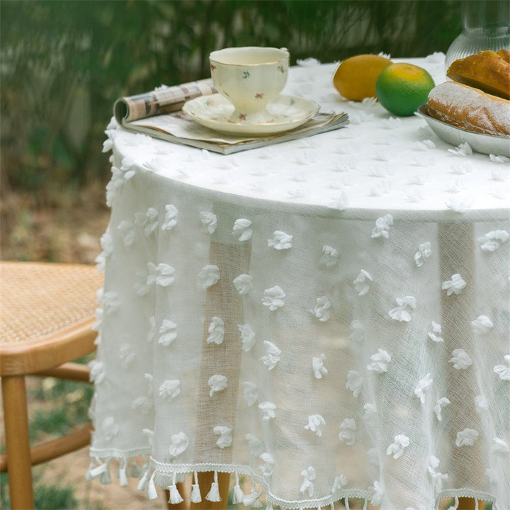 Fur Fur Round Table Cloth