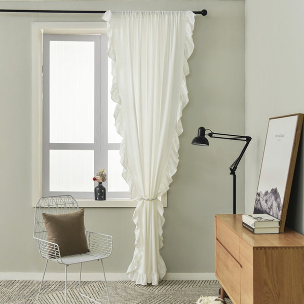 Have a Nice Day Ruffled Curtain