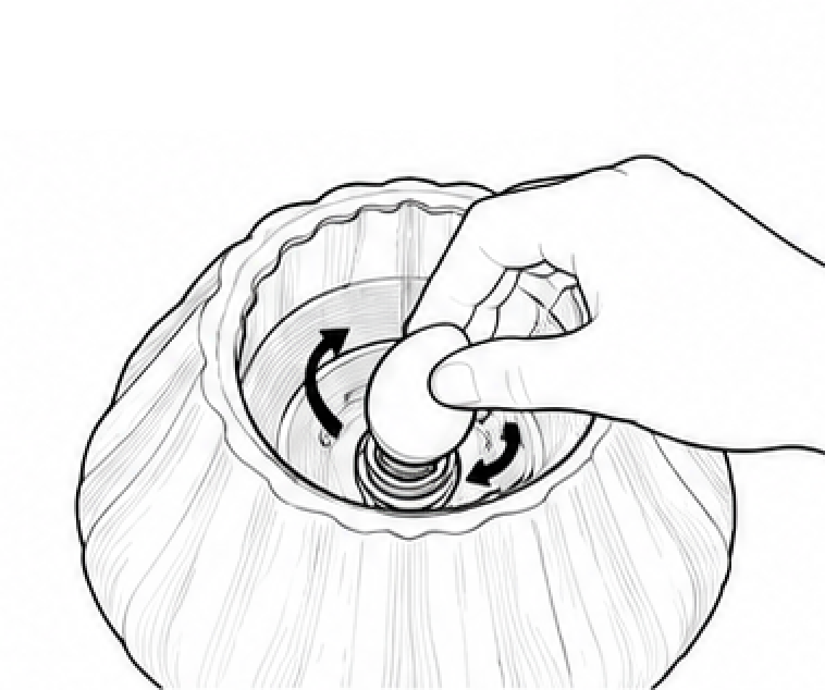 SECURE THE BULB