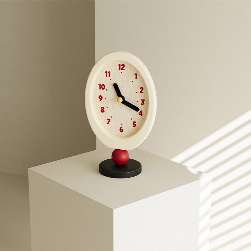 Mid Century Vibe Desk Clock