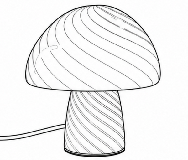 Mushroom Table Lamp