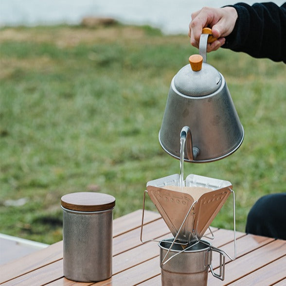 Retro Metal Drip Kettle