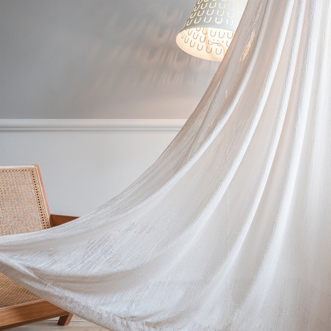 Shiny Days Textured Curtain