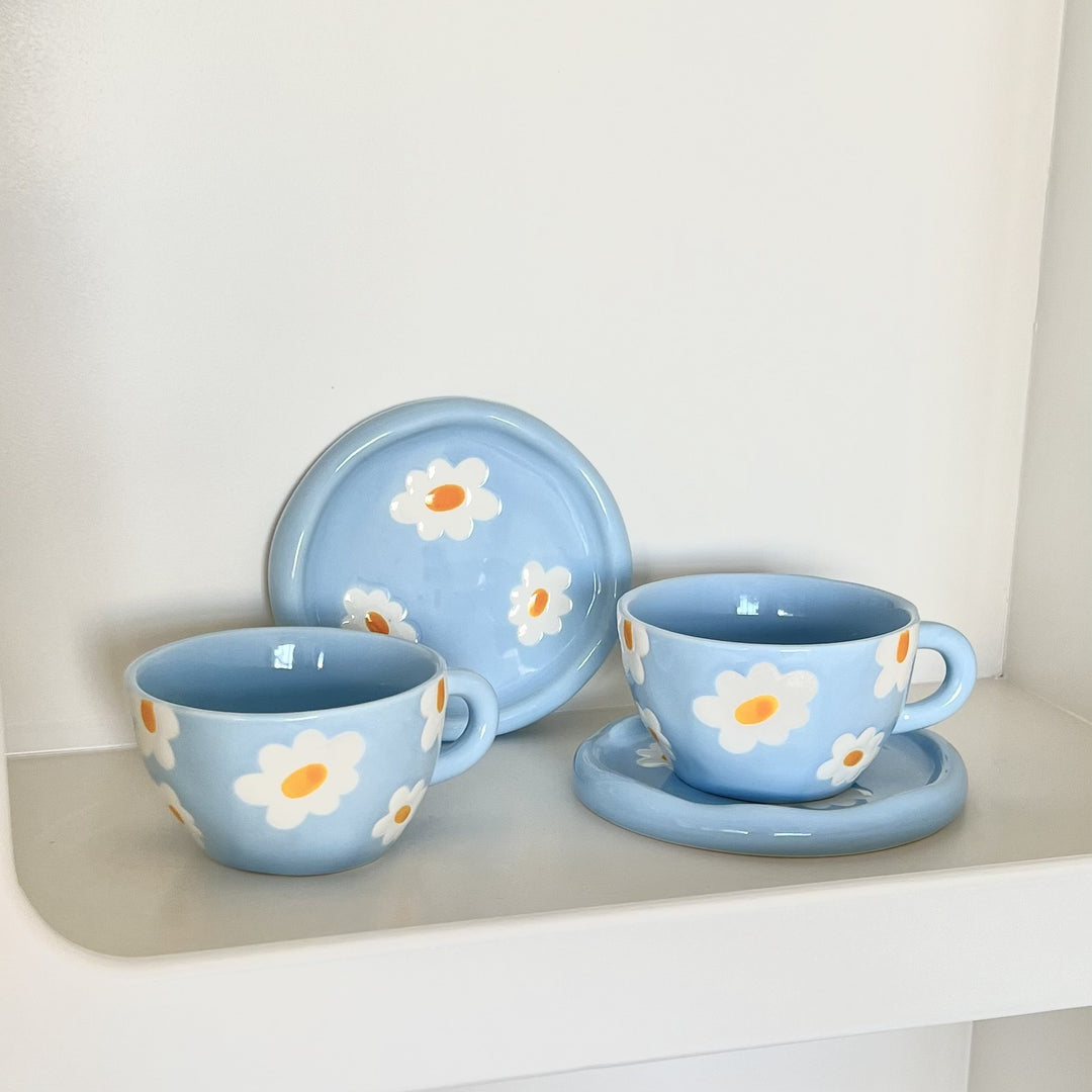 Sunny Blooms Teacup Set