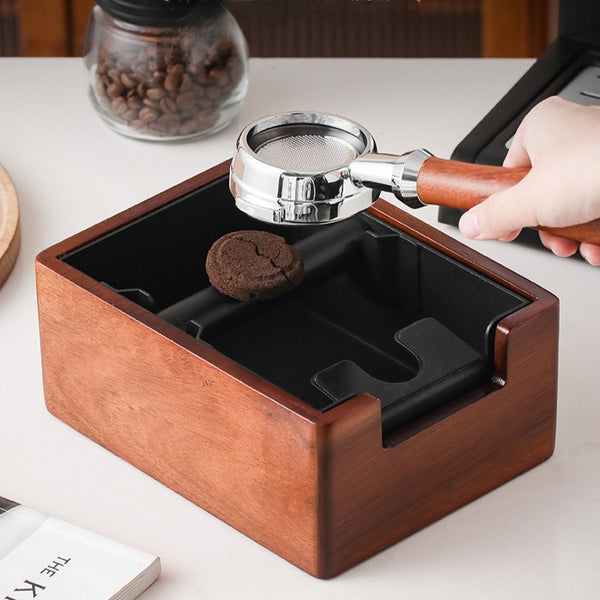 The Daily Grind Wooden Base Knock Box