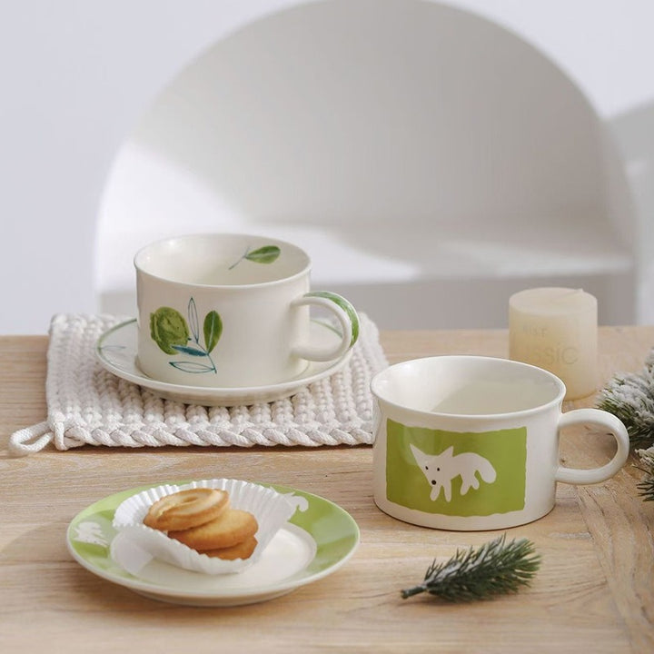 Wide Awake Teacup Set