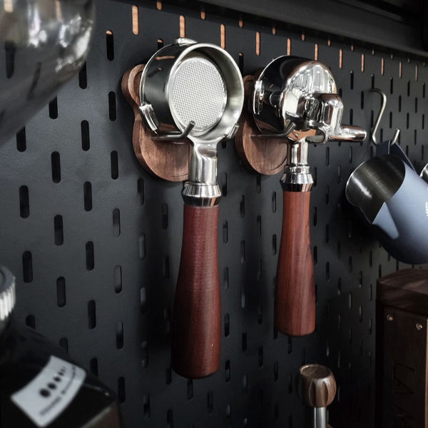 Wood Espresso Portafilter Holder