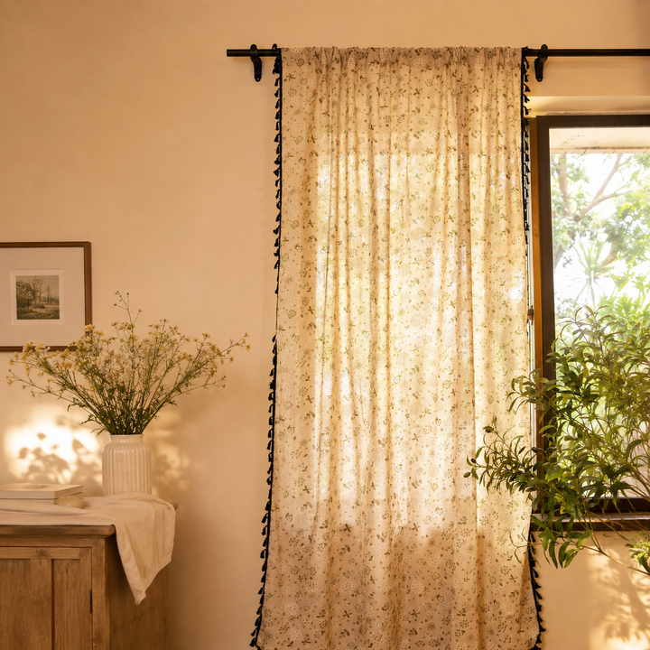 Dandelion Garden Curtain -- Delicors