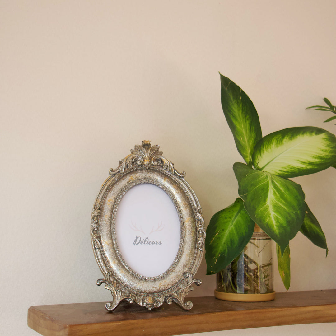 French Vintage Oval Frame