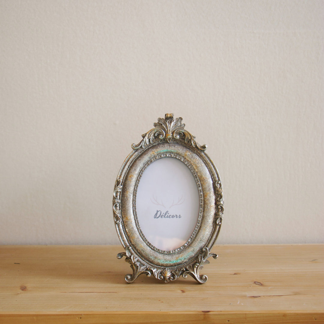 French Vintage Oval Frame