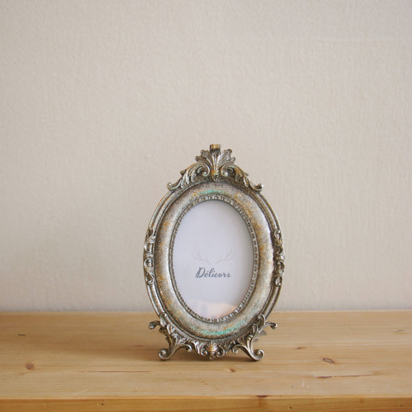 French Vintage Oval Frame