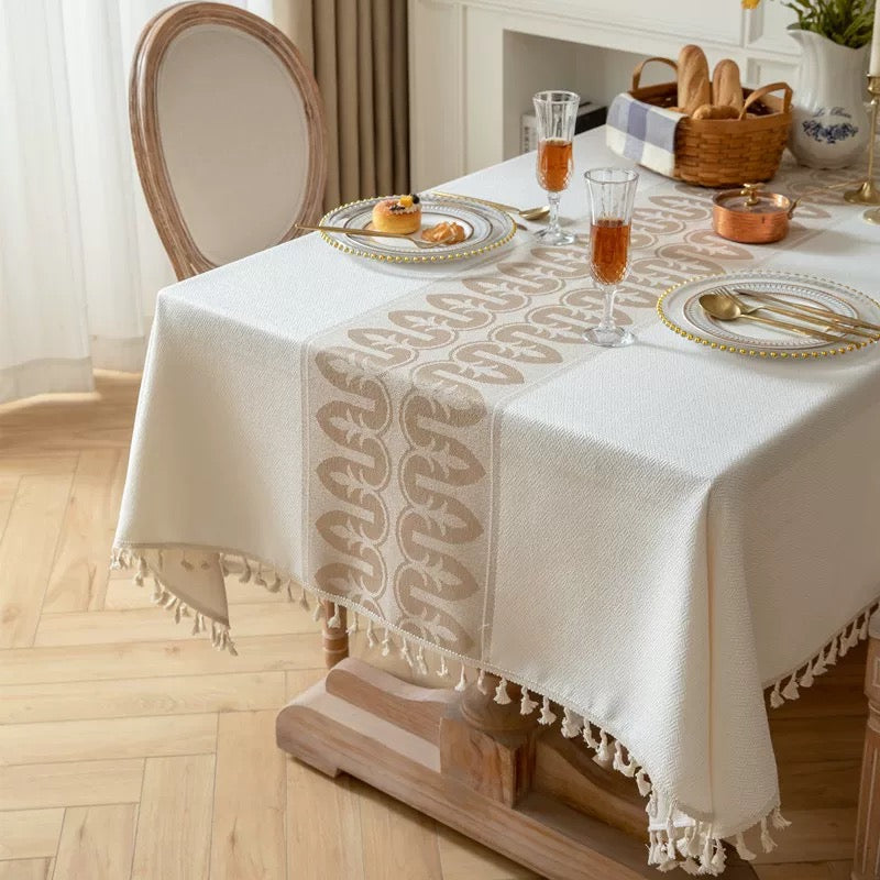 Anna Stripe Tablecloth
