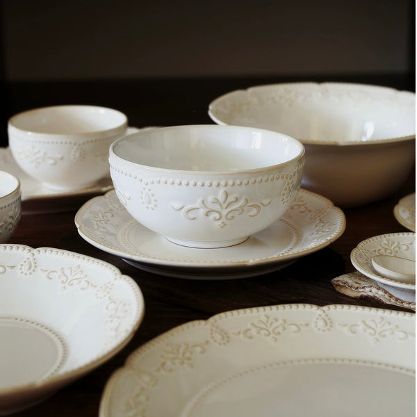 Lace Pearl Dinnerware