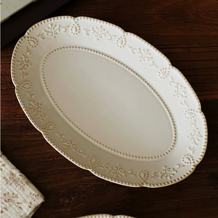 Lace Pearl Dinnerware