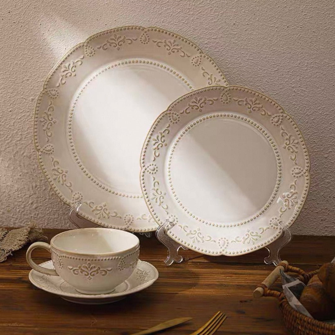 Lace Pearl Dinnerware
