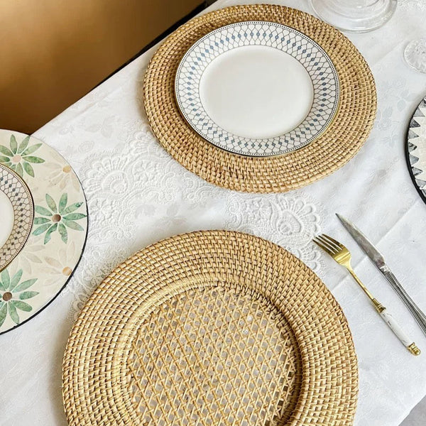 Wave - Loop Rattan Tray