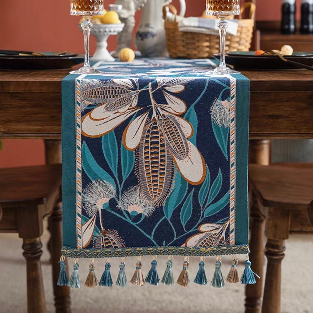 Farmhouse Harvest Corn Table Runner