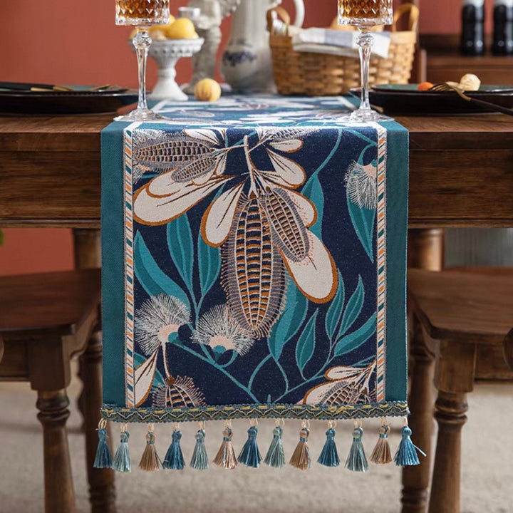 Farmhouse Harvest Corn Table Runner