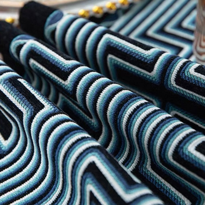 Vintage Maze Table Runner