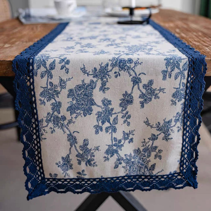 Old World Floral Table Runner