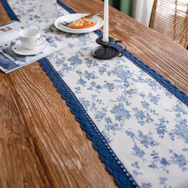 Old World Floral Table Runner