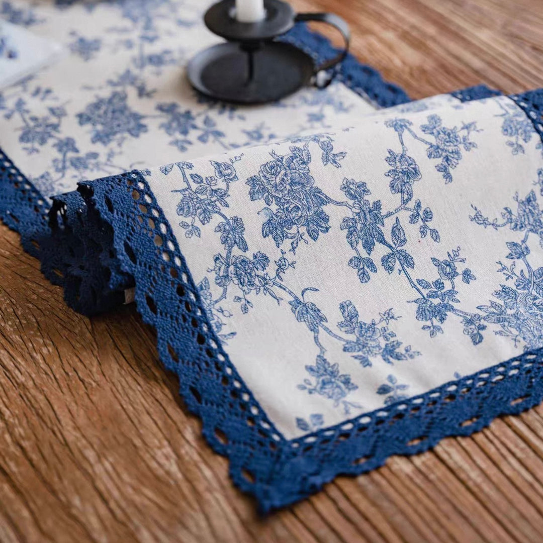Old World Floral Table Runner