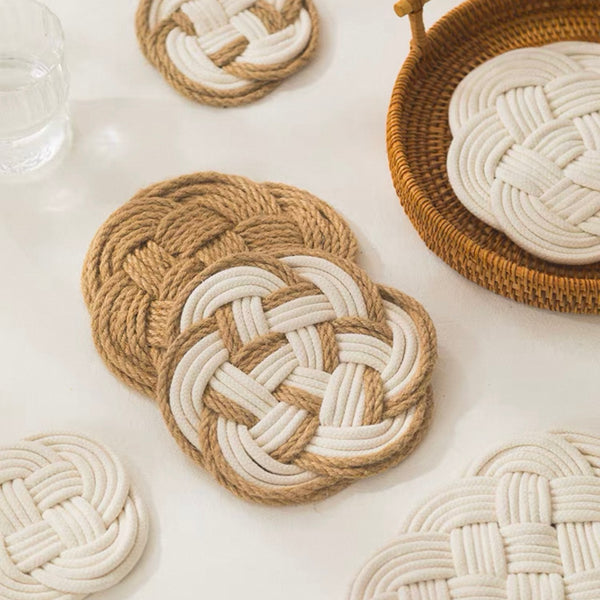 Weave Art Trivet Mat Set