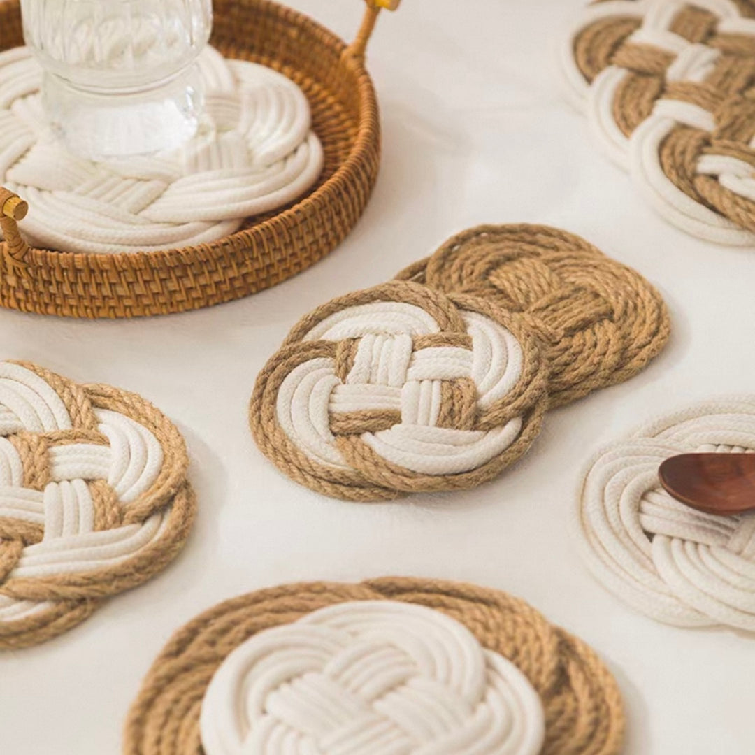 Weave Art Trivet Mat Set