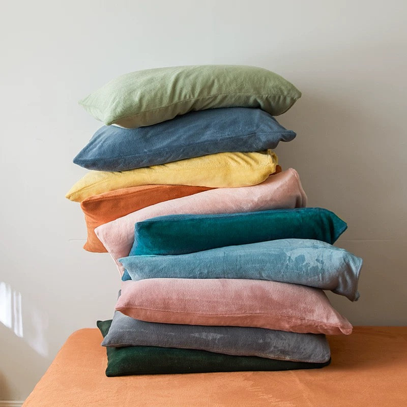 Warm Winter Fleece Pillowcase Set