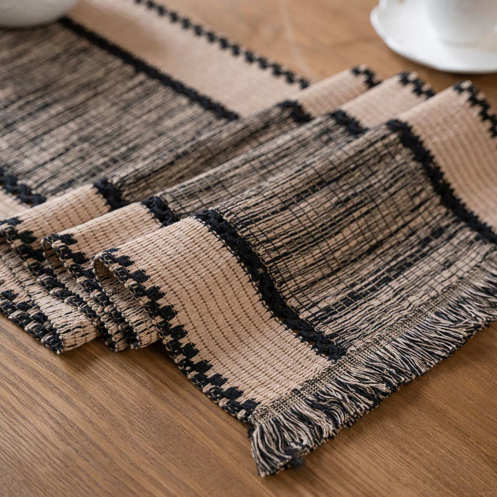 Old Bookstore Tassel Runner