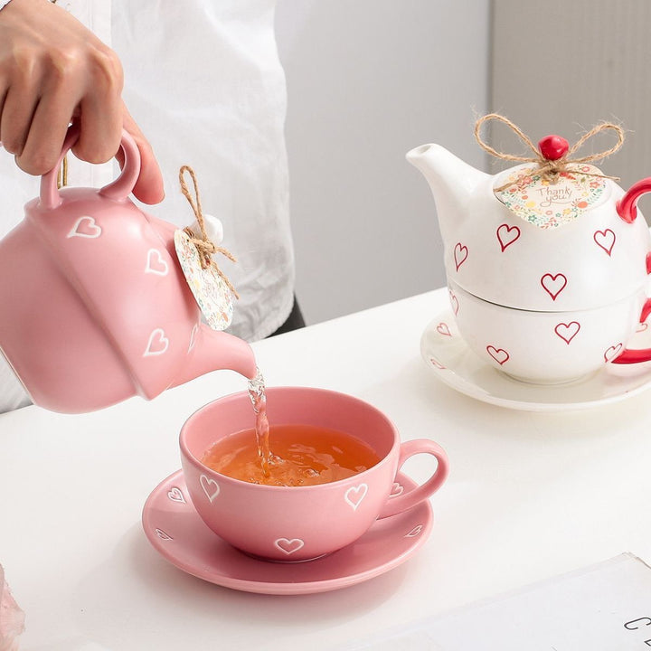 Sweethearts Stackable Teapot & Cup