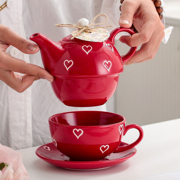 Sweethearts Stackable Teapot & Cup