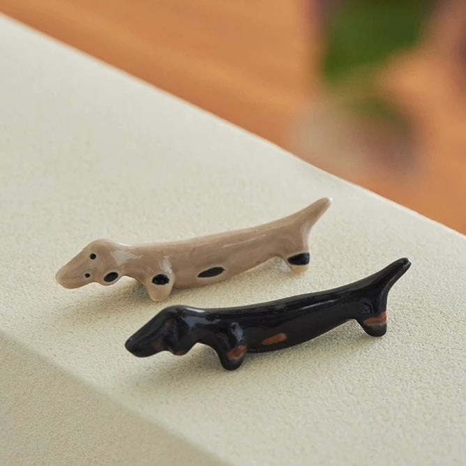 Dachshund Chopstick Holder Set