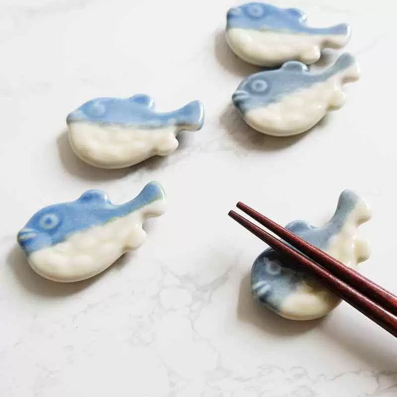 Fugu Chopstick Holder Set