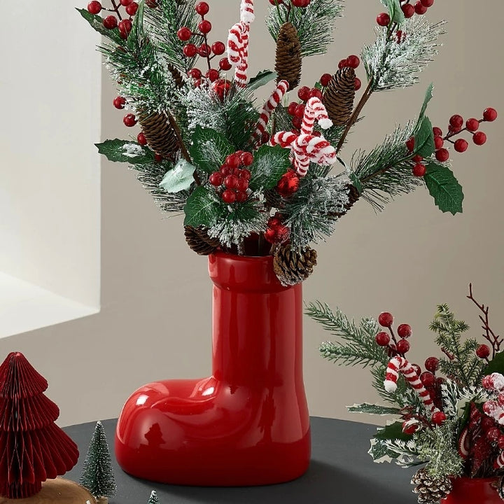 Christmas Stocking Vase