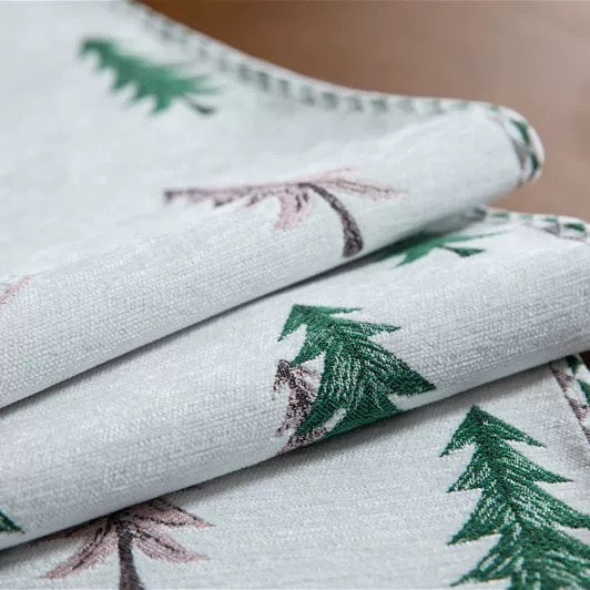 Pine and Reindeer Table Runner