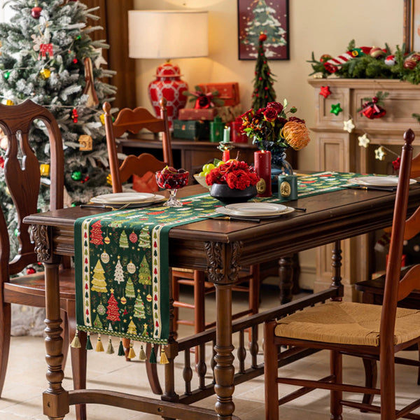 Christmas Tree Table Runner