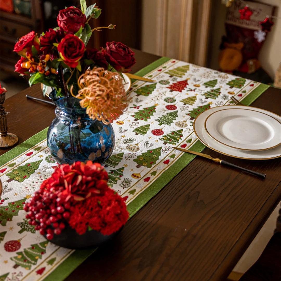 Christmas Tree Table Runner