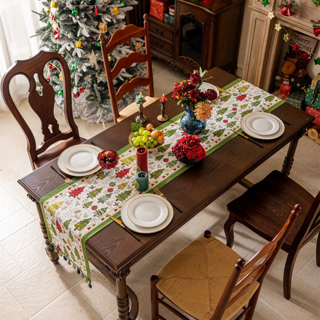 Christmas Tree Table Runner
