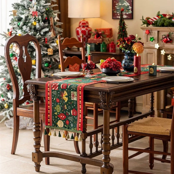 Celebrate Xmas Table Runner