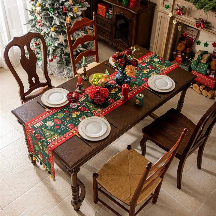 Celebrate Xmas Table Runner