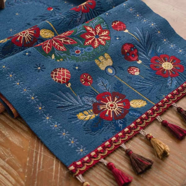 Floral Bauble Table Runner