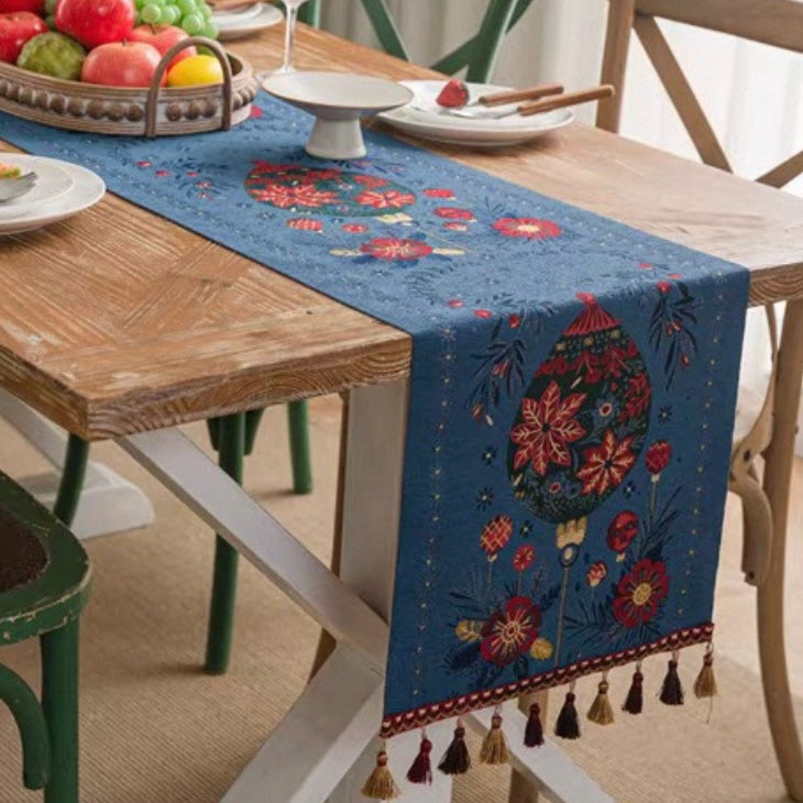 Floral Bauble Table Runner