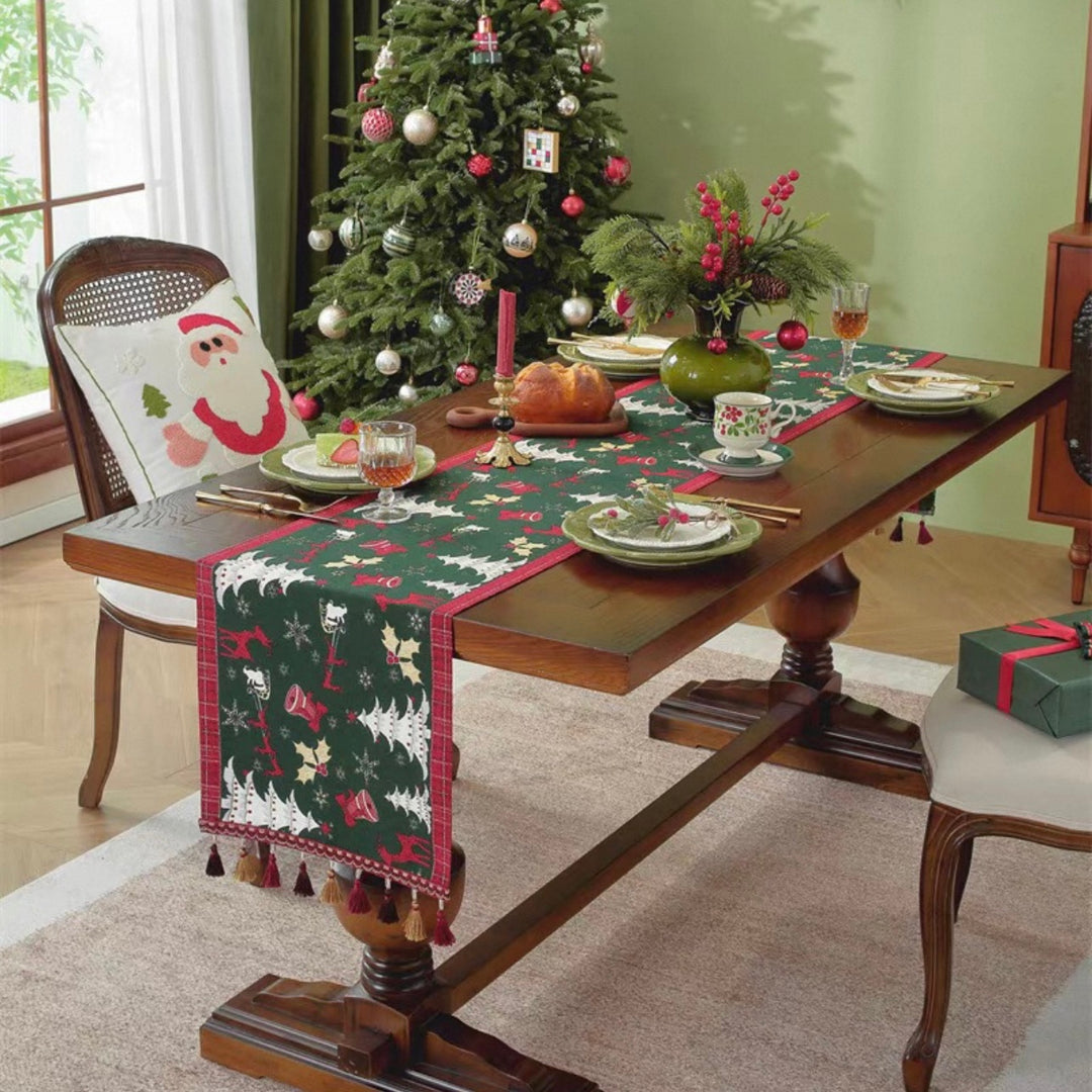 Tartan Xmas Night Table Runner