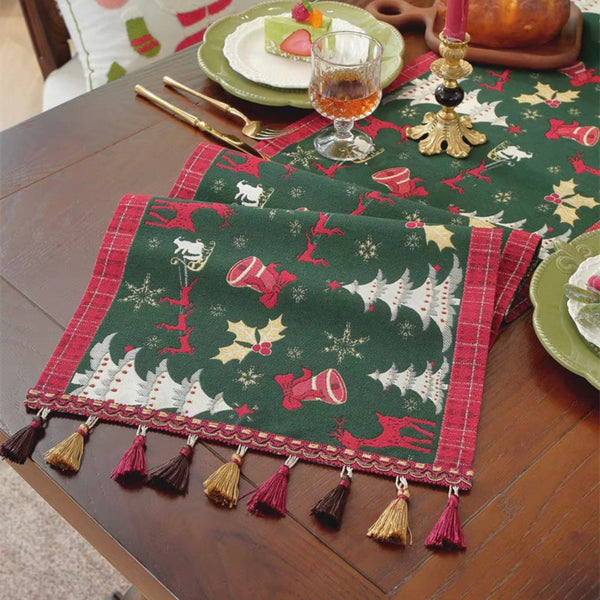 Tartan Xmas Night Table Runner