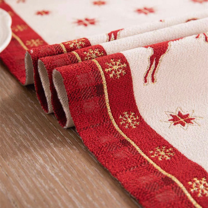 Reindeer Twins Table Runner