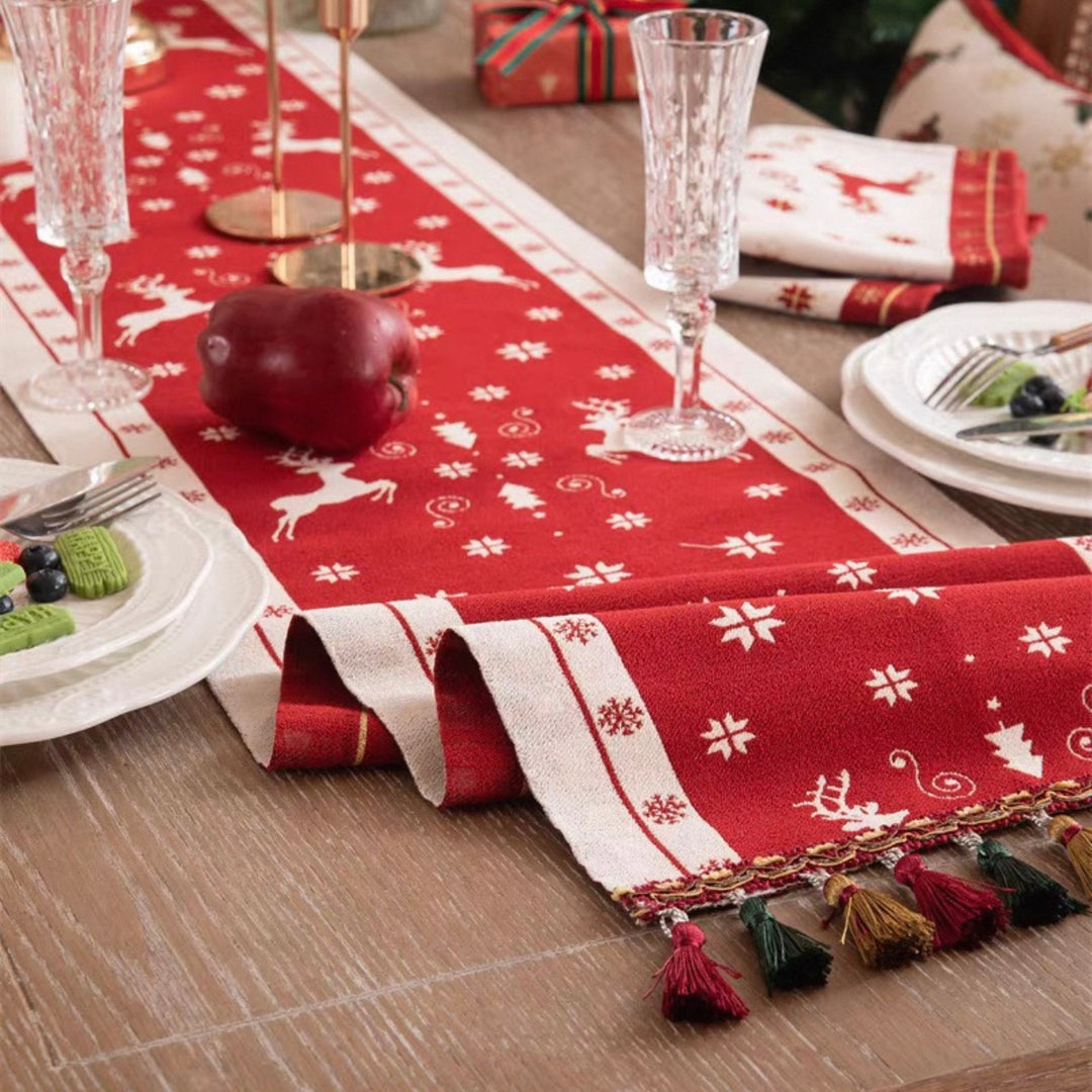 Reindeer Twins Table Runner