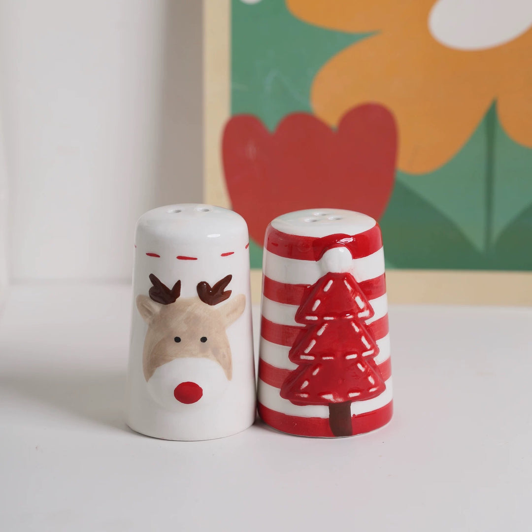 Xmas Salt & Pepper Shaker Set