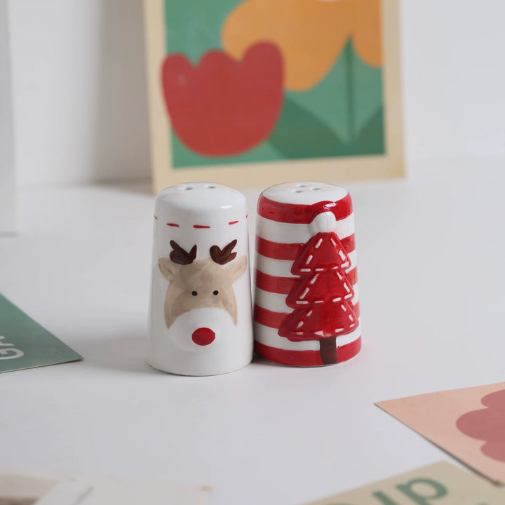 Xmas Salt & Pepper Shaker Set