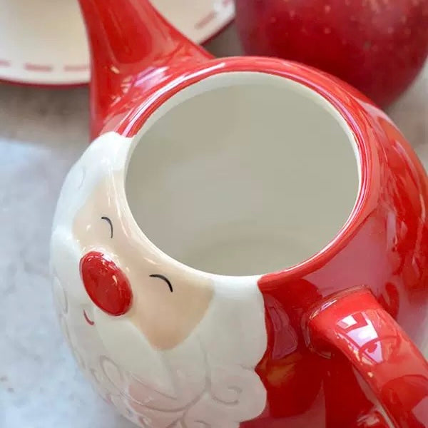 Merry Xmas Tea Cup & Pot